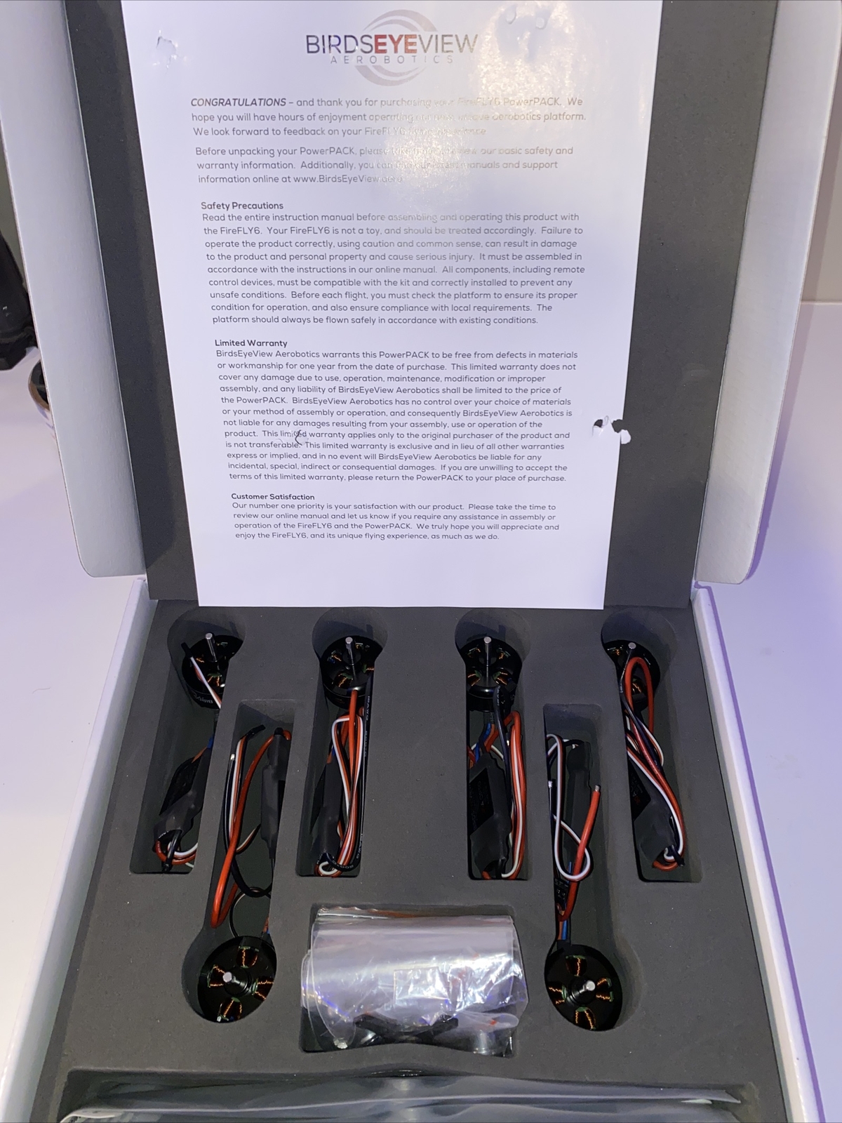 Birdseyeview FireFLY6 PowerPACK Kit