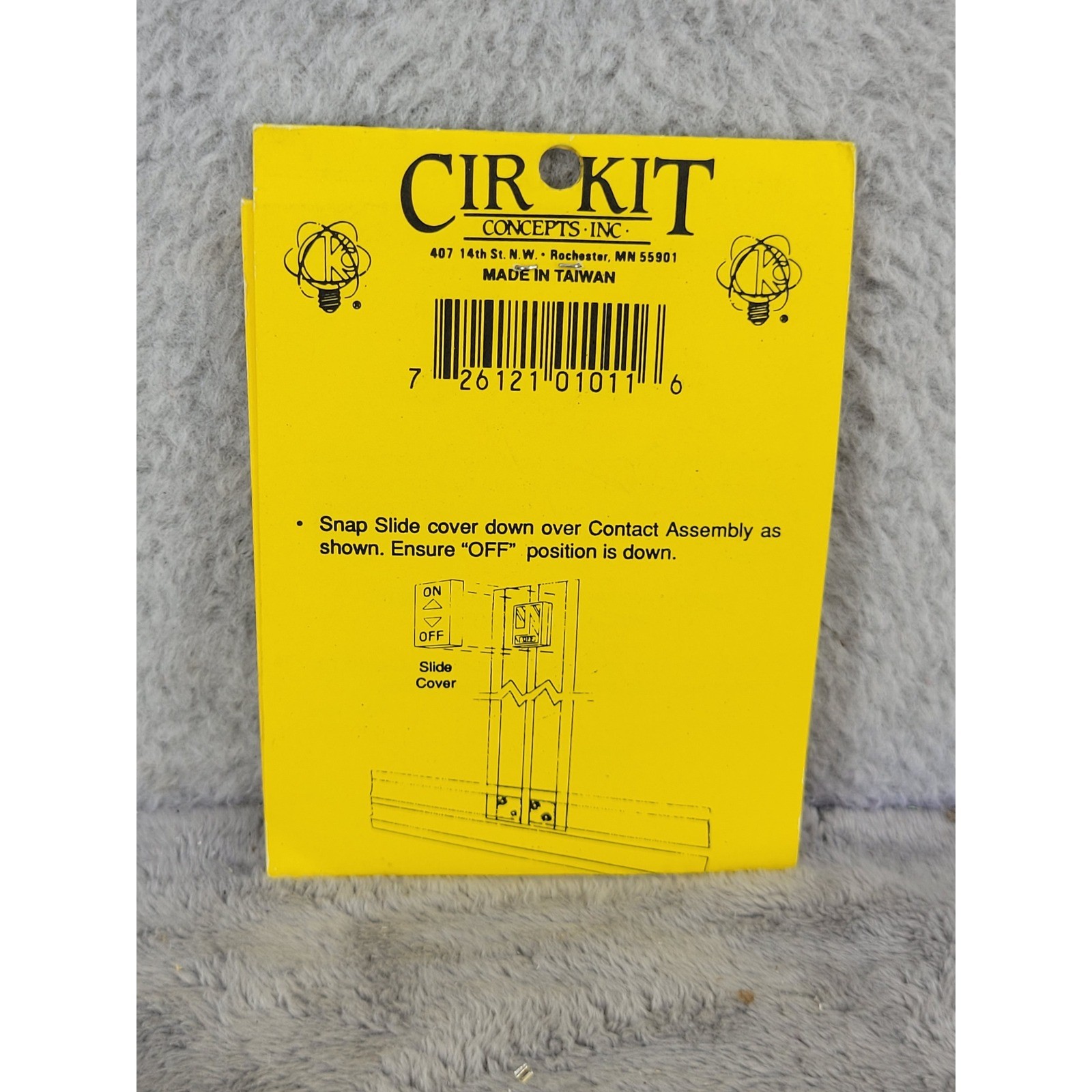 CIR KIT CONCEPTS INC DACKC1011 Slide Switch Electronic Components