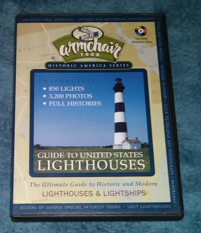Lighthouses of United States PC CD Armchair Tour Guide Historic America Series