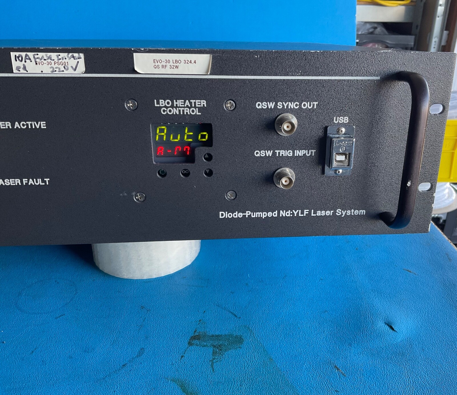 Coherent Evolution Diode-Pumped Nd: YLF Laser System 1121110 USED AS IS..,