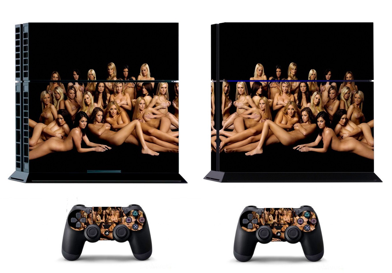Girls 204 Vinly Skin Sticker for Sony PS4 PlayStation 4 and 2 controller skins