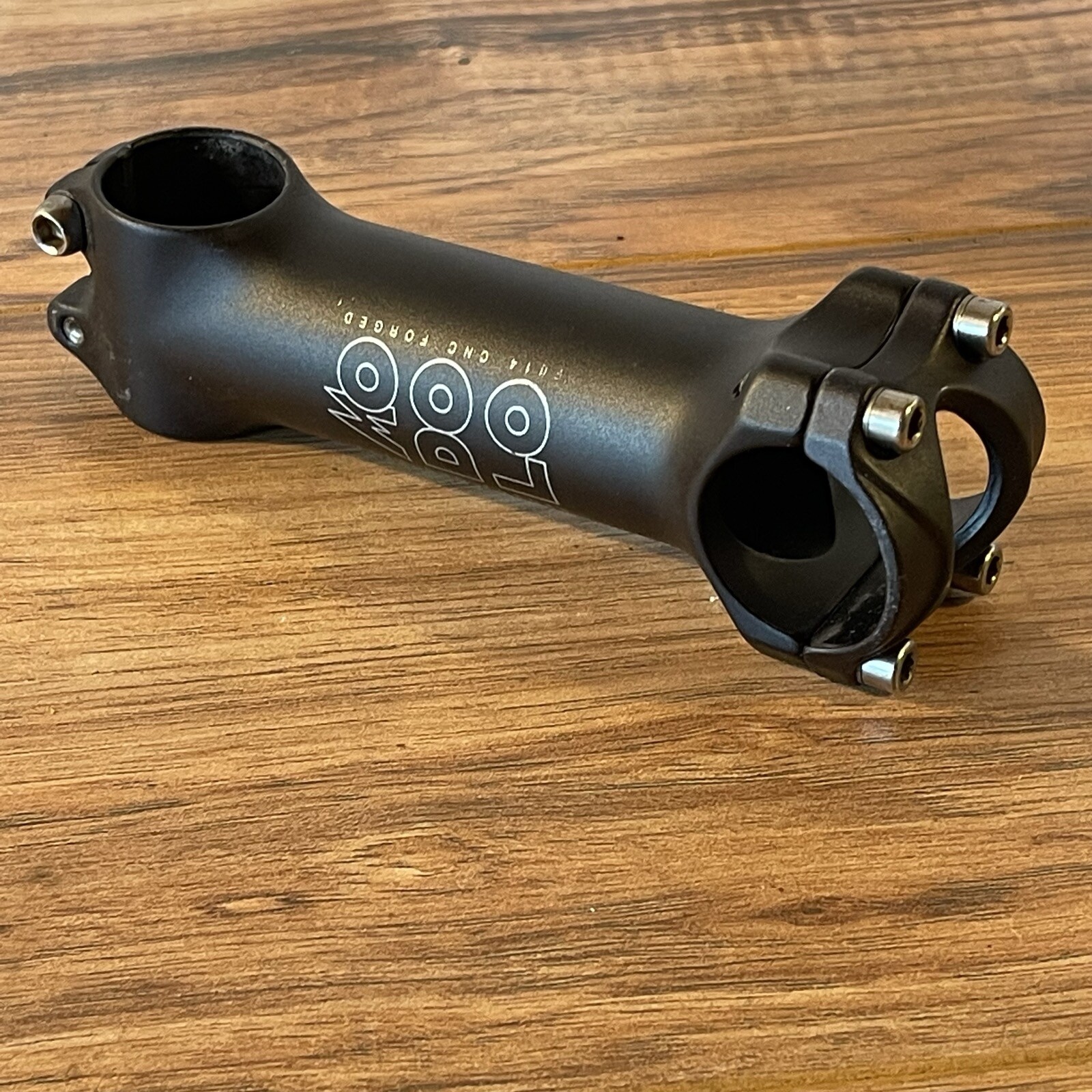 Modolo 1 1/8 Aluminum Road Stem 120mm 6 degree 31.8mm Black 4-Bolt