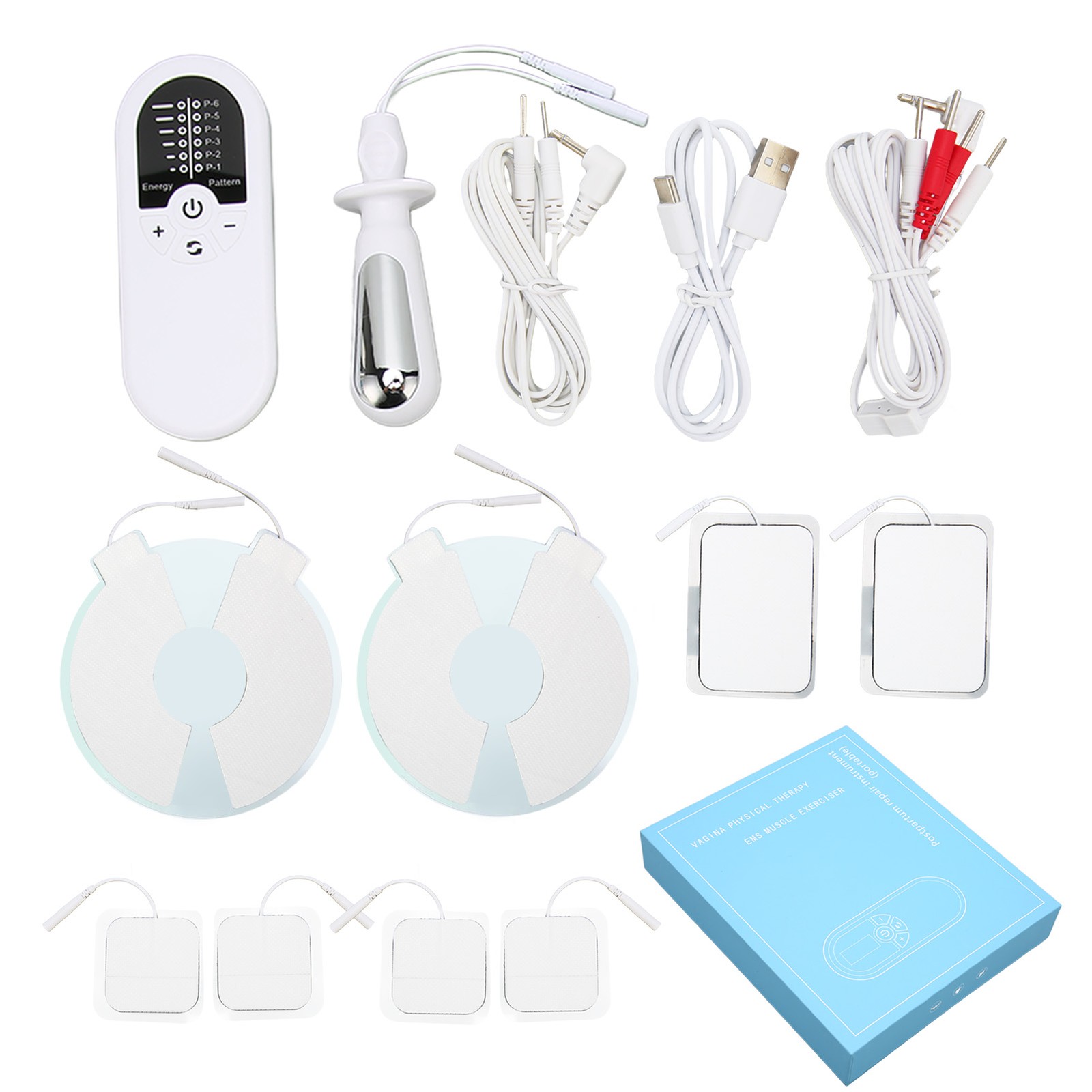 8 Patch Pelvic Floor Muscle Repair Machine Strengthening Low Frequency Device Fo