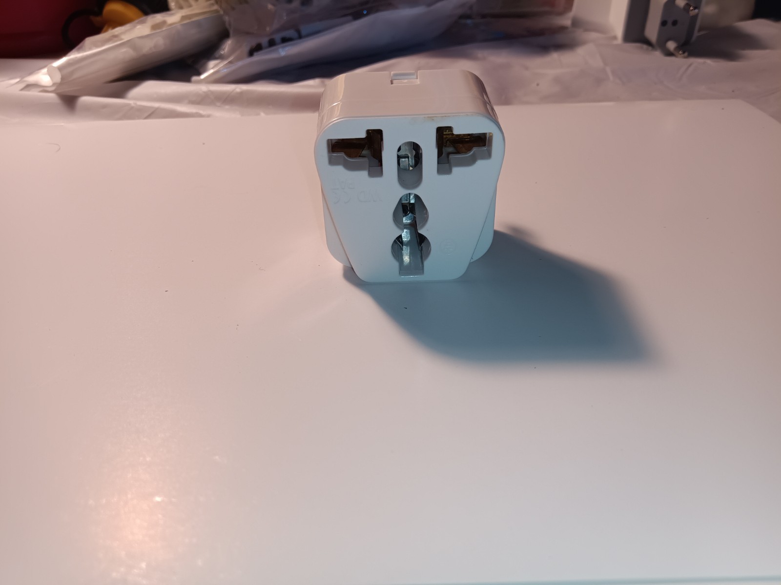 European EU To US American Adapter Plug Converter Euro Asia to USA. Lot 10.New