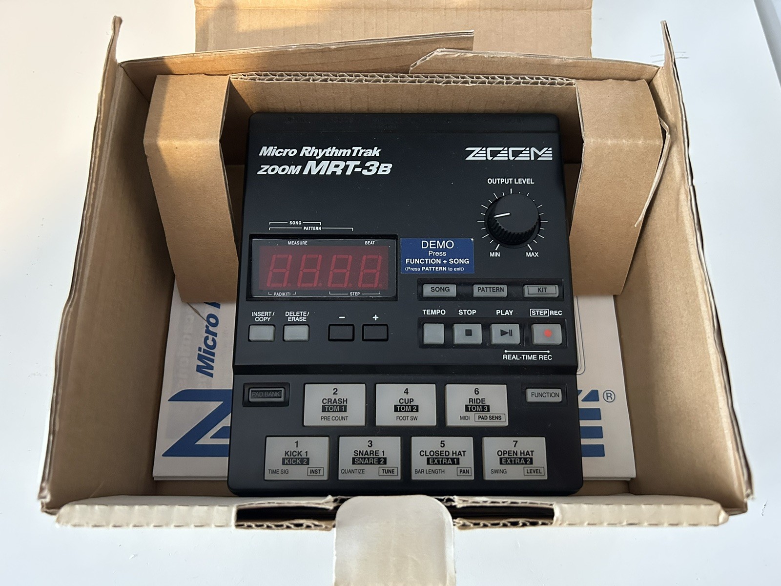 ZOOM MRT-3B Micro Rhythm Trak Drum Machine Electronic