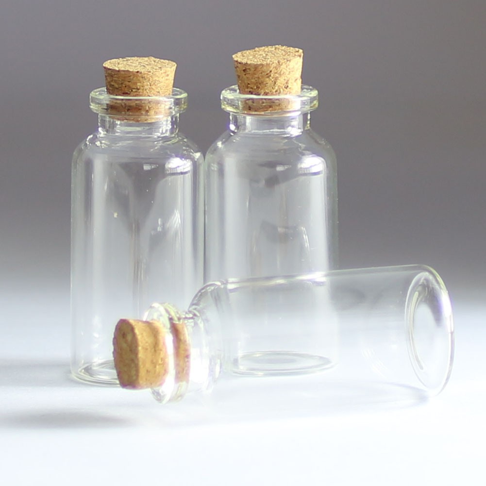 Vial 20ml Bottles with Cork Lots Cork bottle 10-50 pieces Small Bottle 27x58mm