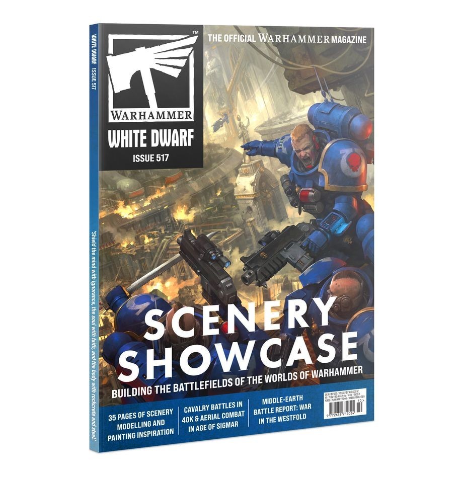 WARHAMMER WHITE DWARF ISSUE 517 OCTOBER 2025 SCENERY SHOWCASE