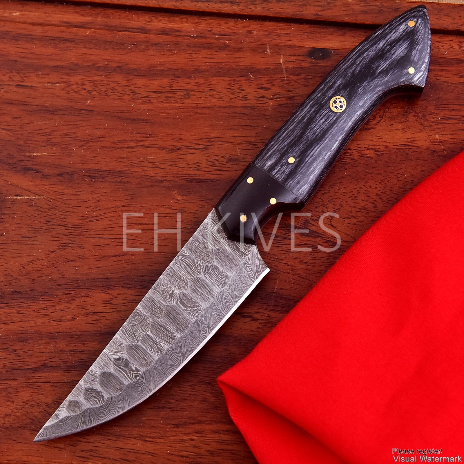"10 Handmade Damascus Slicing Sharp Chef Steak Knife for Meat/BBQ