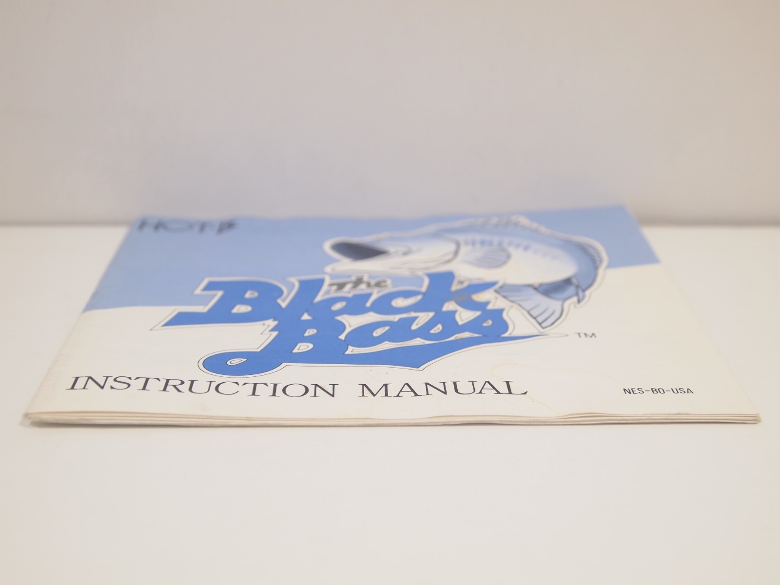 Black Bass (Nintendo | NES) Authentic MANUAL ONLY