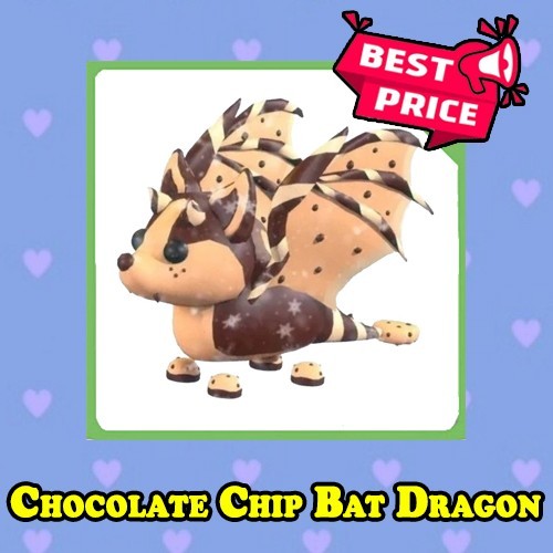 Chocolate Chip Bat Dragon - Adopt from Me - Cheap & Trusted Store!!