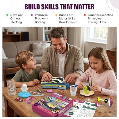 Physics Science Kit for Kids Ages 8-12 | STEM Educational Gift with 16