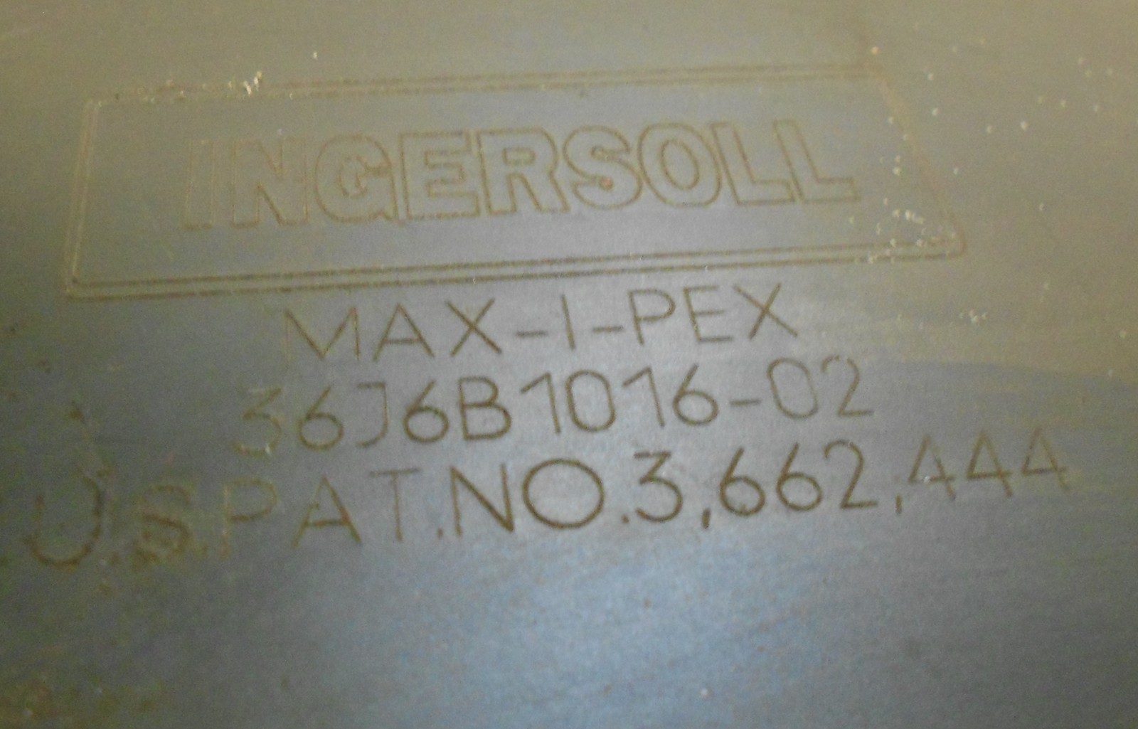 INGERSOLL 10" MILLING CUTTER WITH INSERTS 36JB1016-02