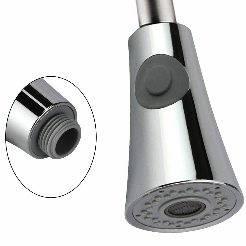 G1/2" Pull Out Spray Head Replacement Universal Kitchen Bathroom Sink Faucet Tap