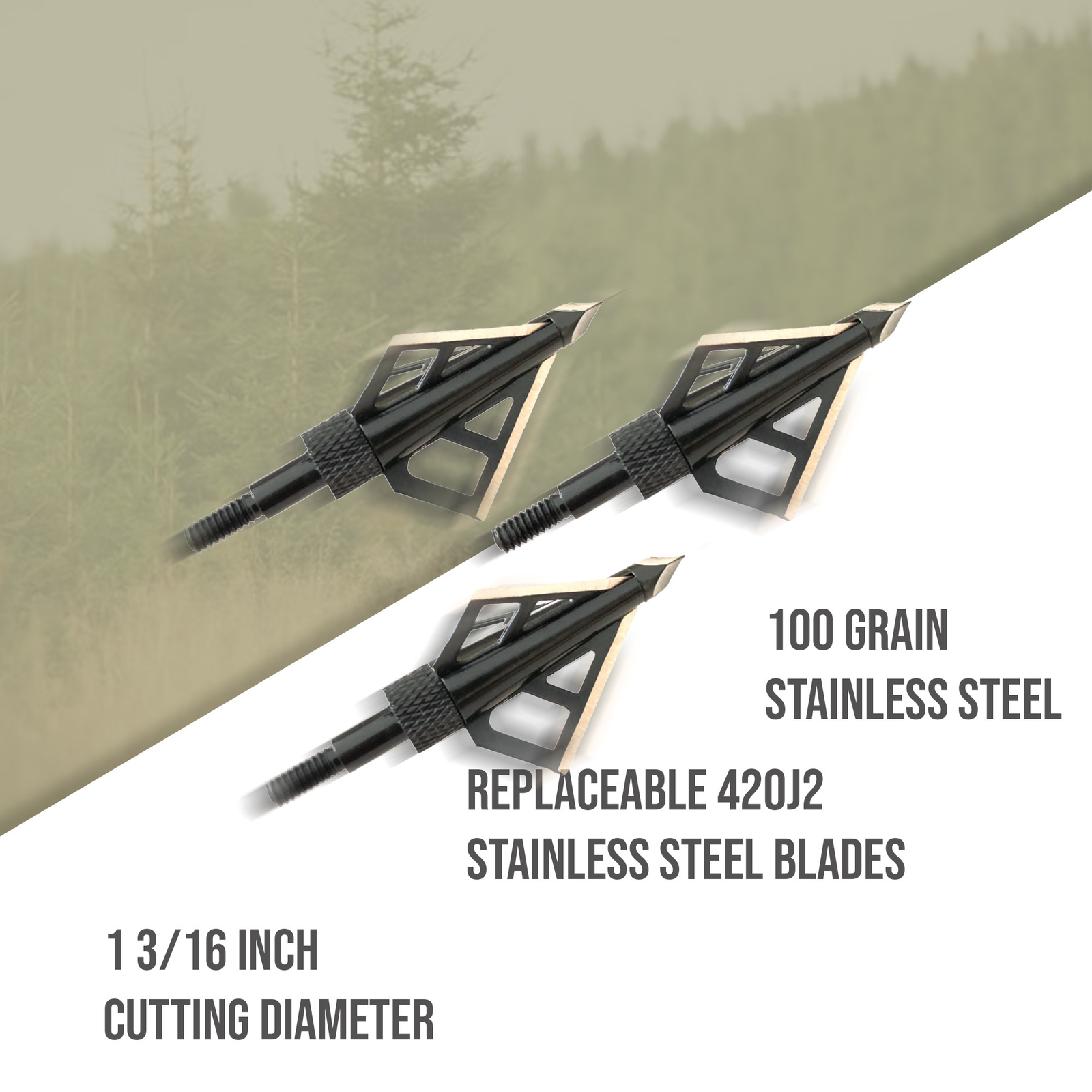Killer Instinct Boss 405 FPS Crossbow Package with Backpack Case and Broadheads