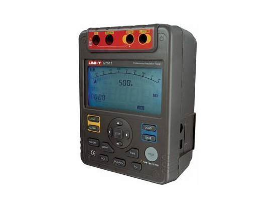 UNI-T UT512 Insulation Resistance Tester 2500V PI DAR Analog Bar USB Interface