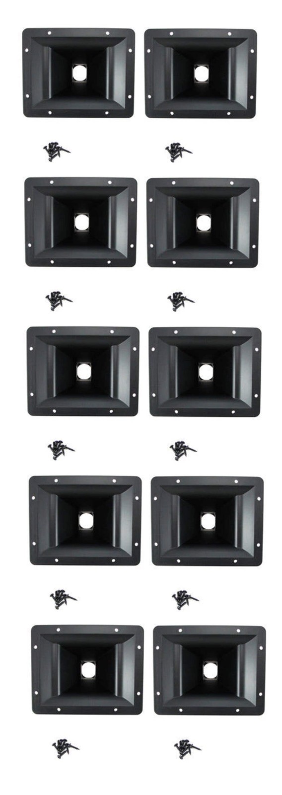 (10 PACK) PROCRAFT LH607 8" x 6" 1" Throat Horn Lens for 1-3/8" Screw-on Driver