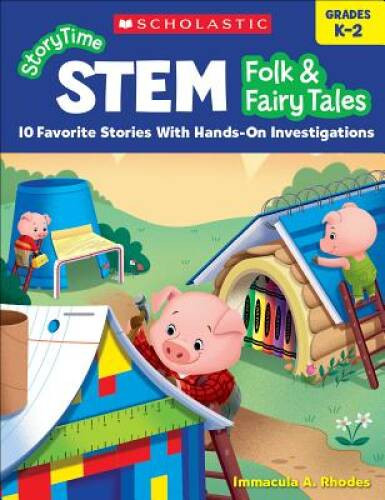 StoryTime STEM: Folk & Fairy Tales: 10 Favorite Stories With Hands-O - VERY GOOD