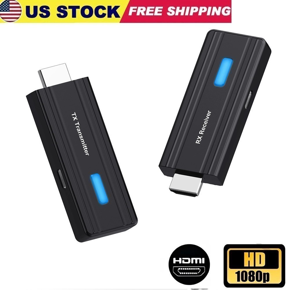 New 1080P Full HD Wireless HDMI Extender HDTV Wireless Transmitter & Receiver