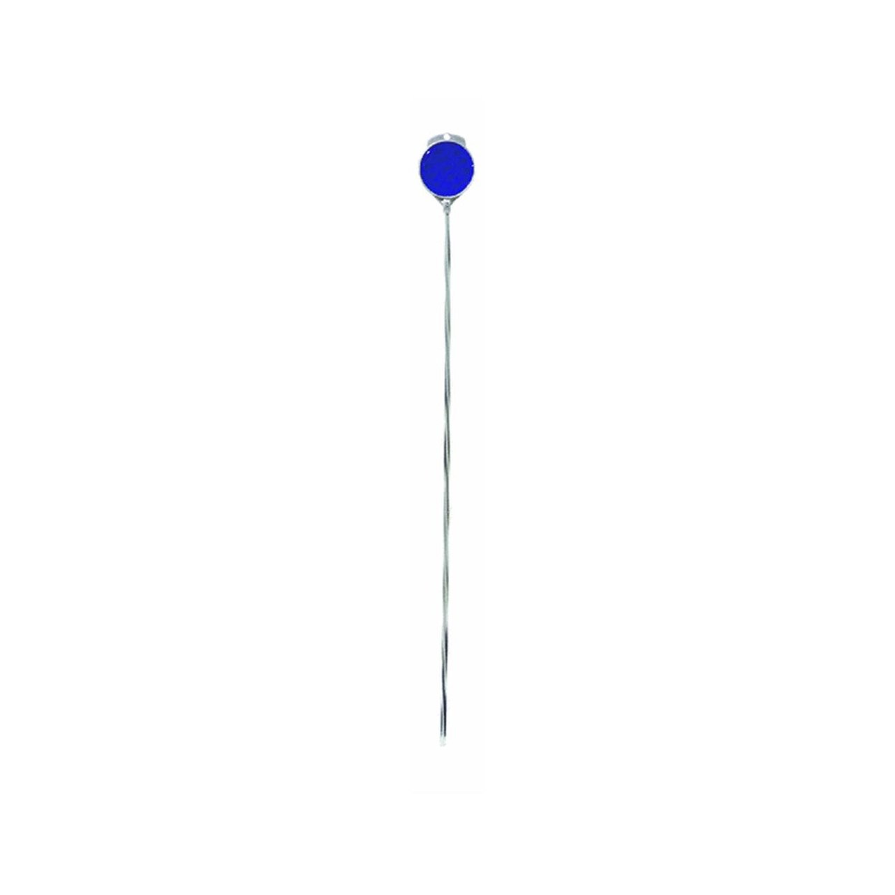 DM100B36 Aluminum Driveway Marker 36 Inch High Blue Reflector Safety Indicator