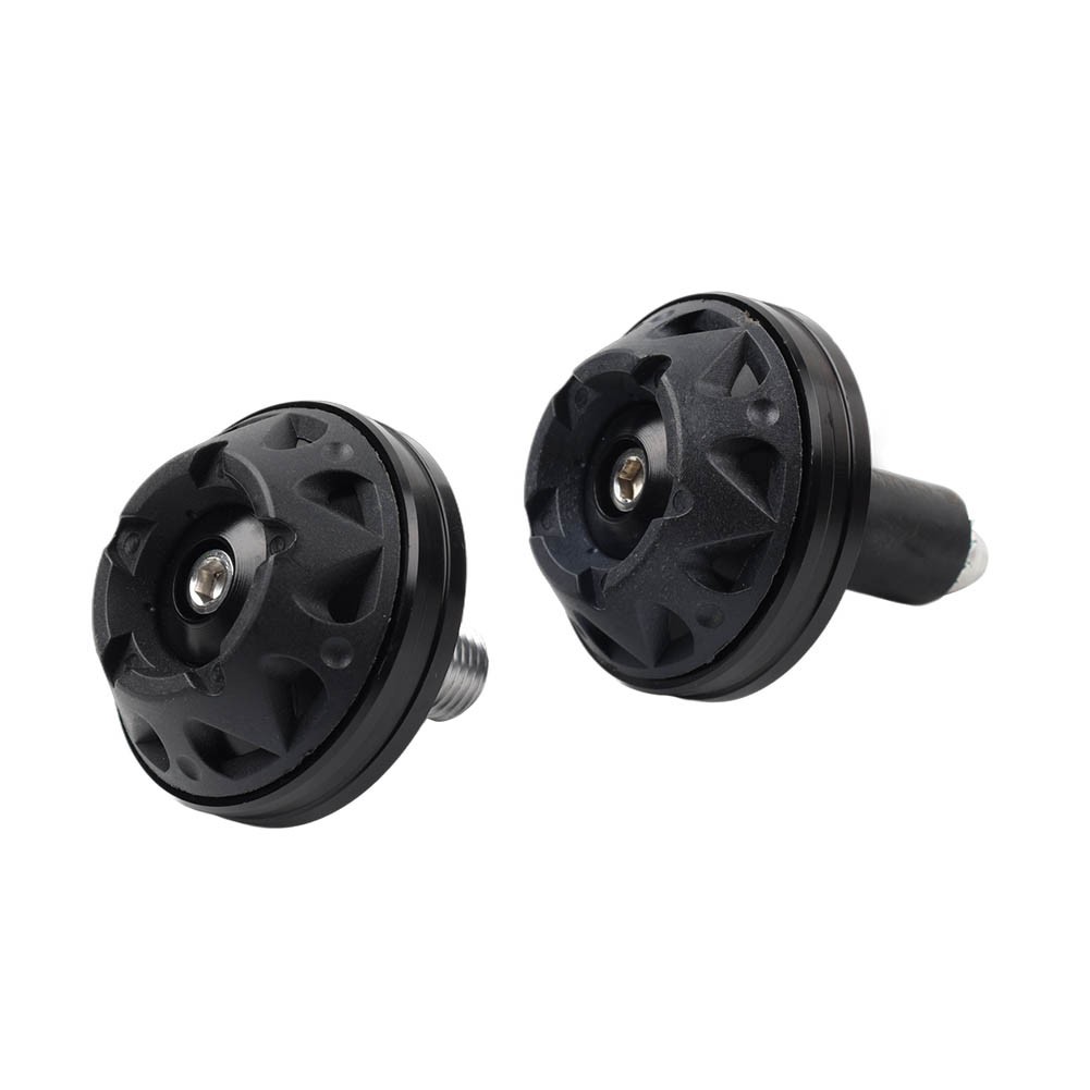 Black Front Fork Frame Slider Wheel Crash Drop Protection for Yamaha TMAX530
