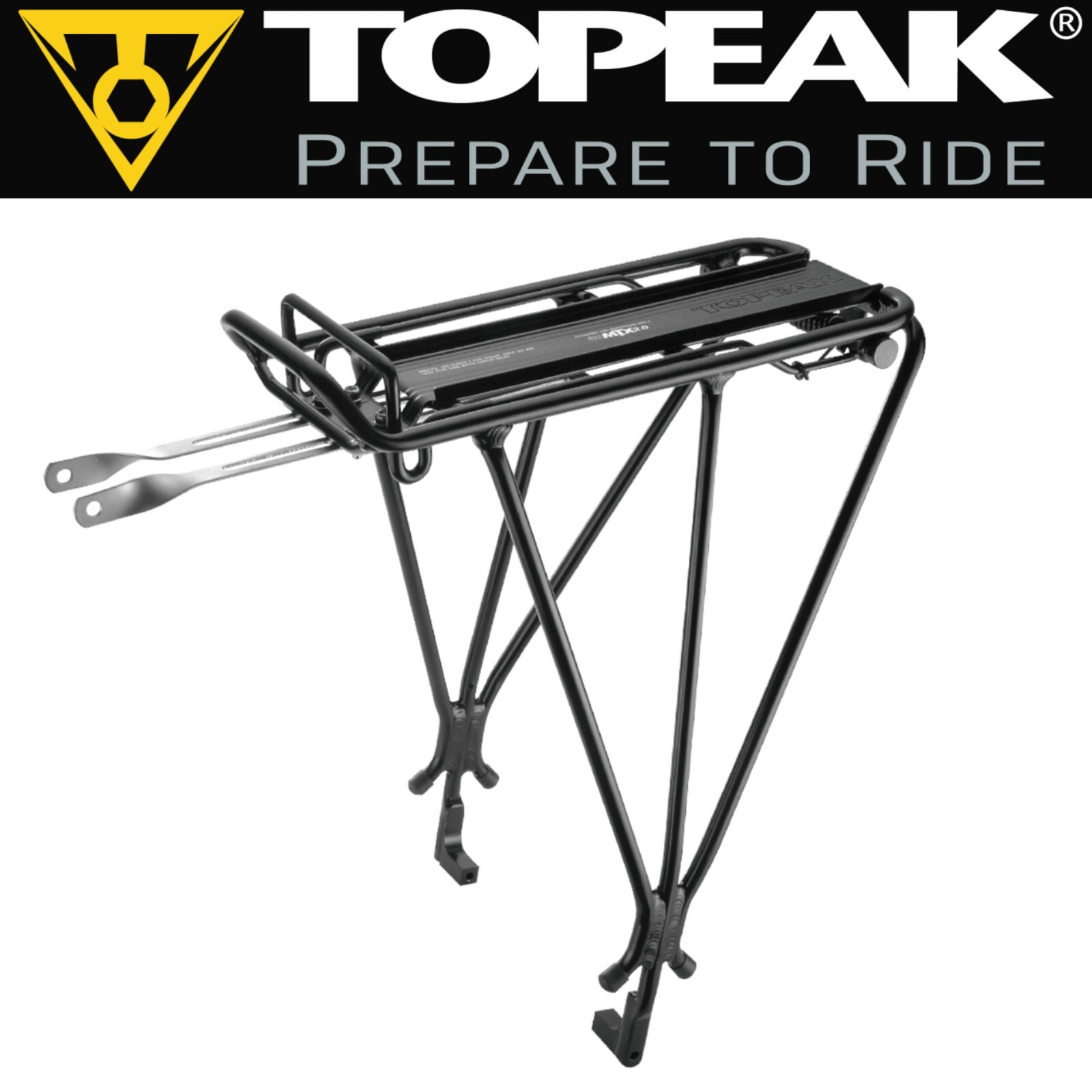 Topeak TA2137B Explorer MTX 2.0 DISC Bike Rack w-Spring for 26, 27.5 & 700c