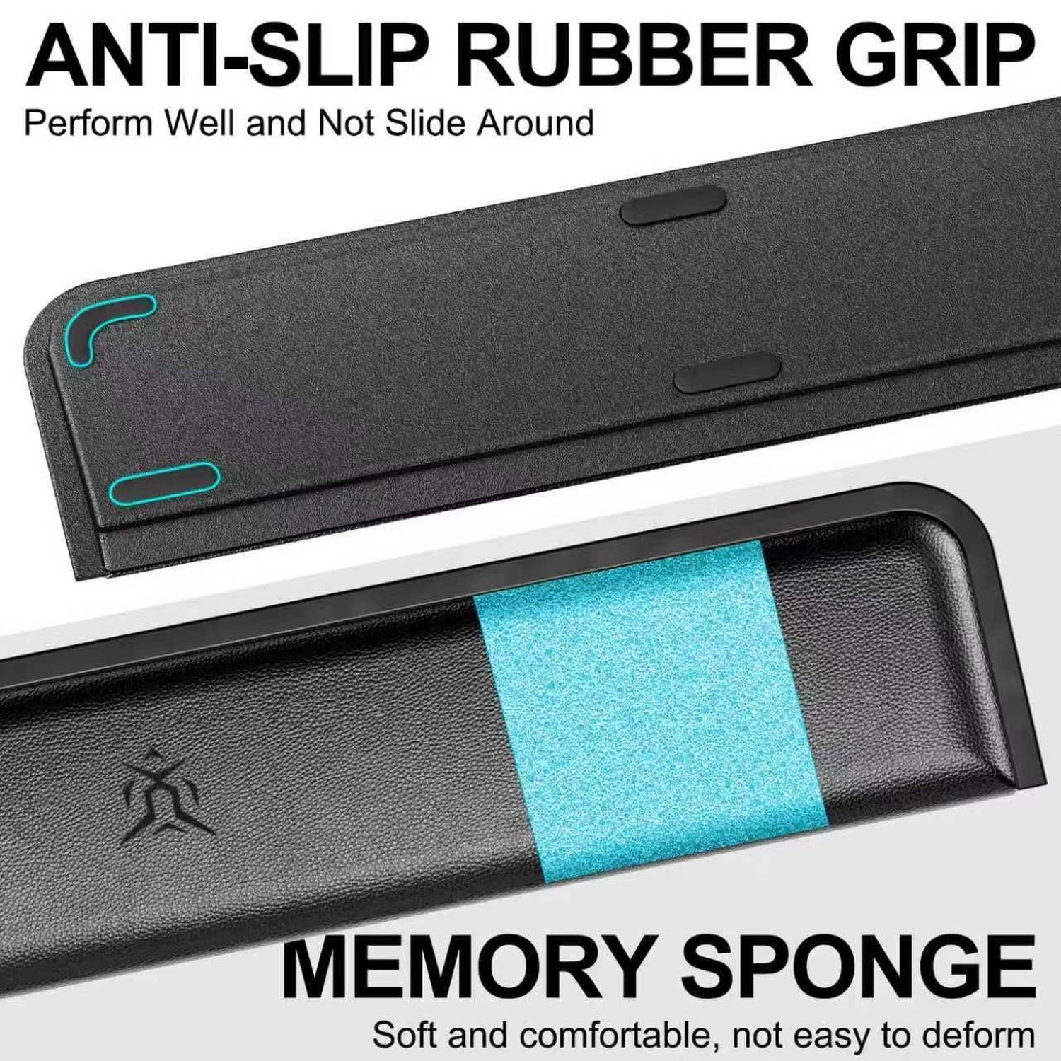 Computer Keyboard Wrist Rest Pad, Ergonomic Soft Memory Foam Wrist Support w/...