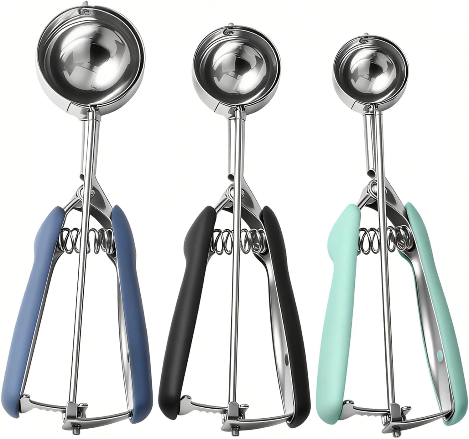 Cookie Scoop set, Cookie Scoops for Baking, Size #60/ #40/ #20, Cookie