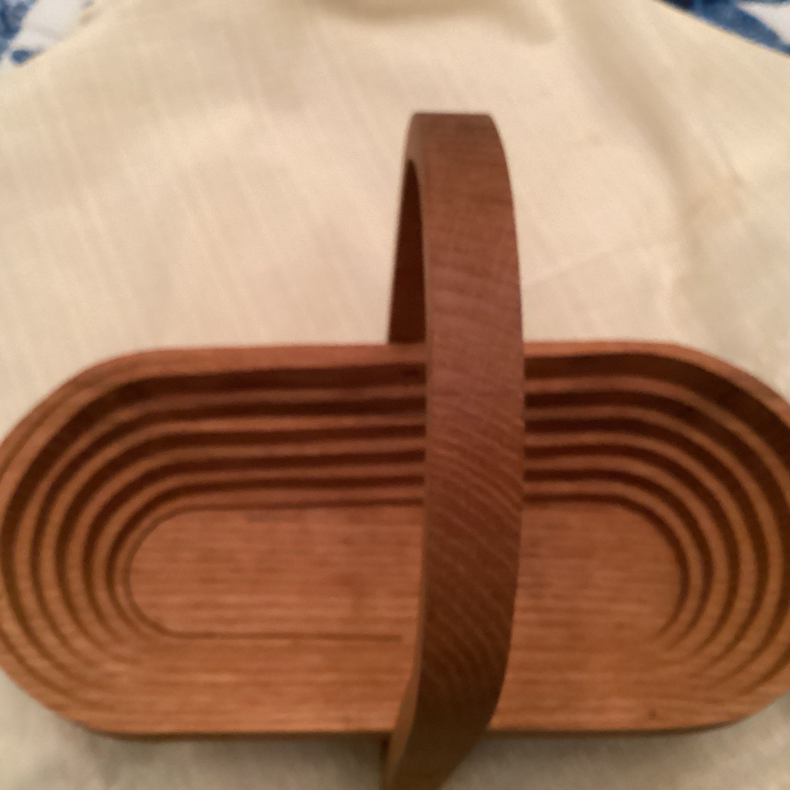 Handmade Wooden Collapsible Trivet Basket