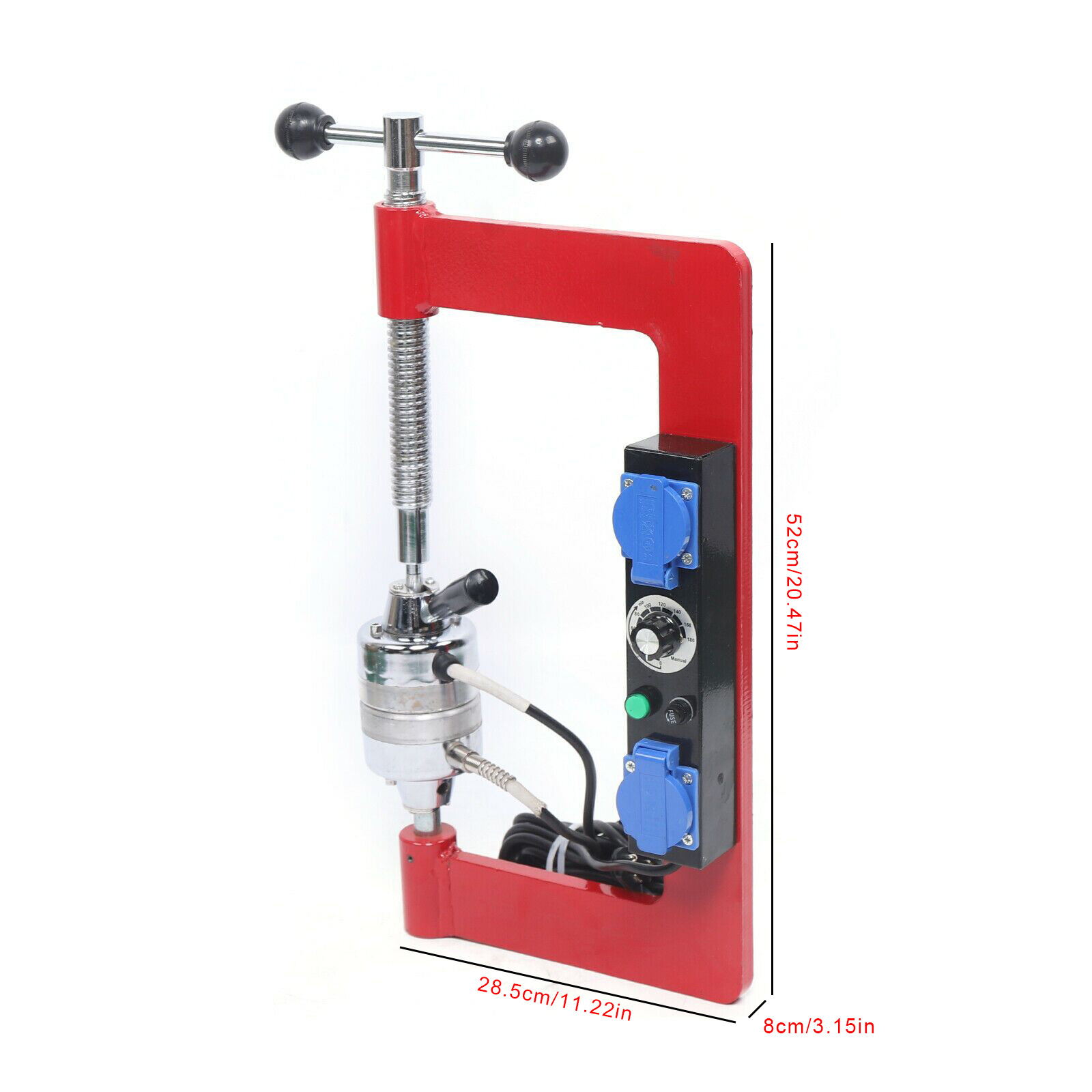 Tire Patch Repair Tool Kit Spot Hot Vulcanizing Machine + 6 Mold Car Vulcanizer