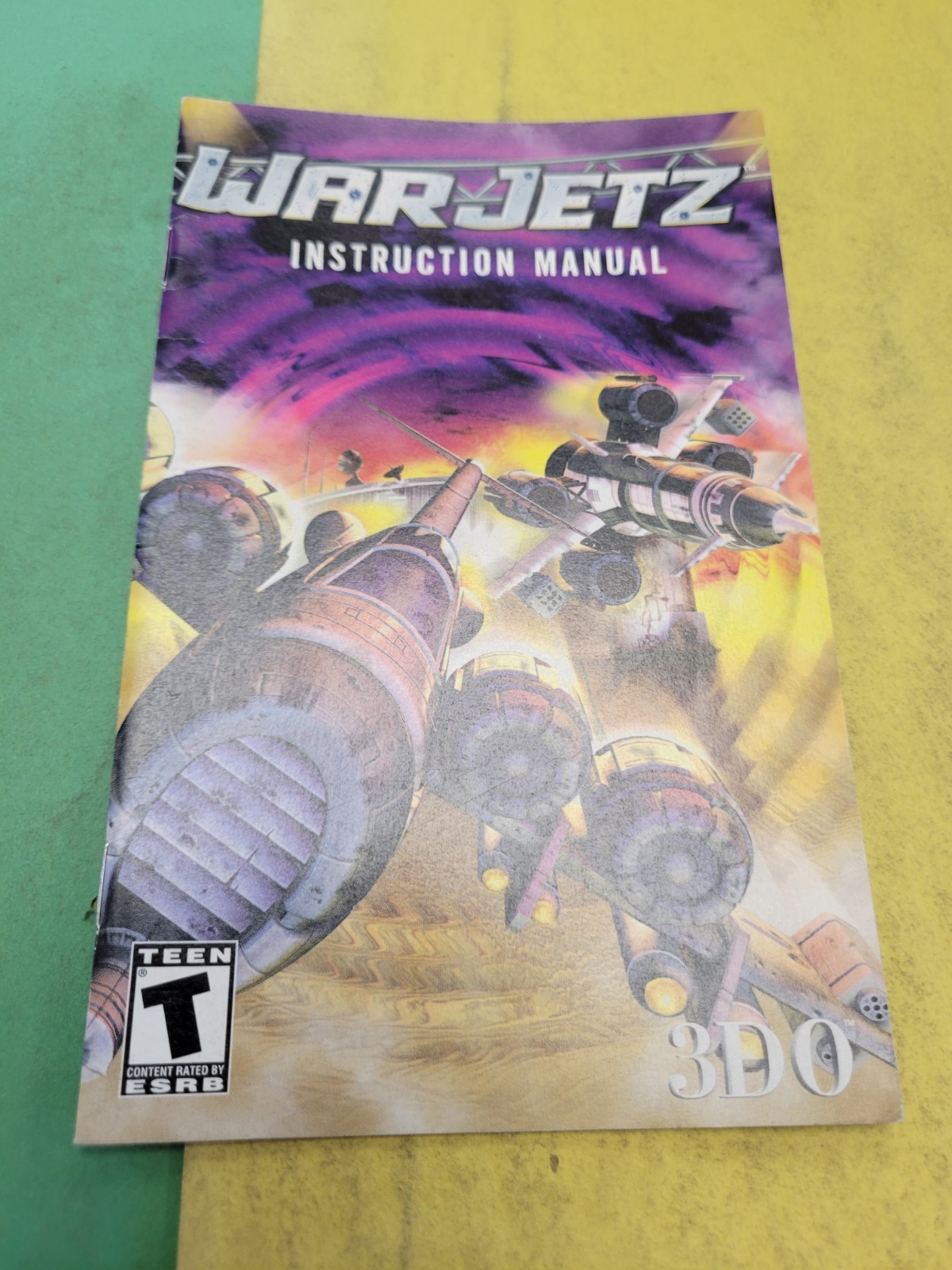 war jet ps2 Manual Only