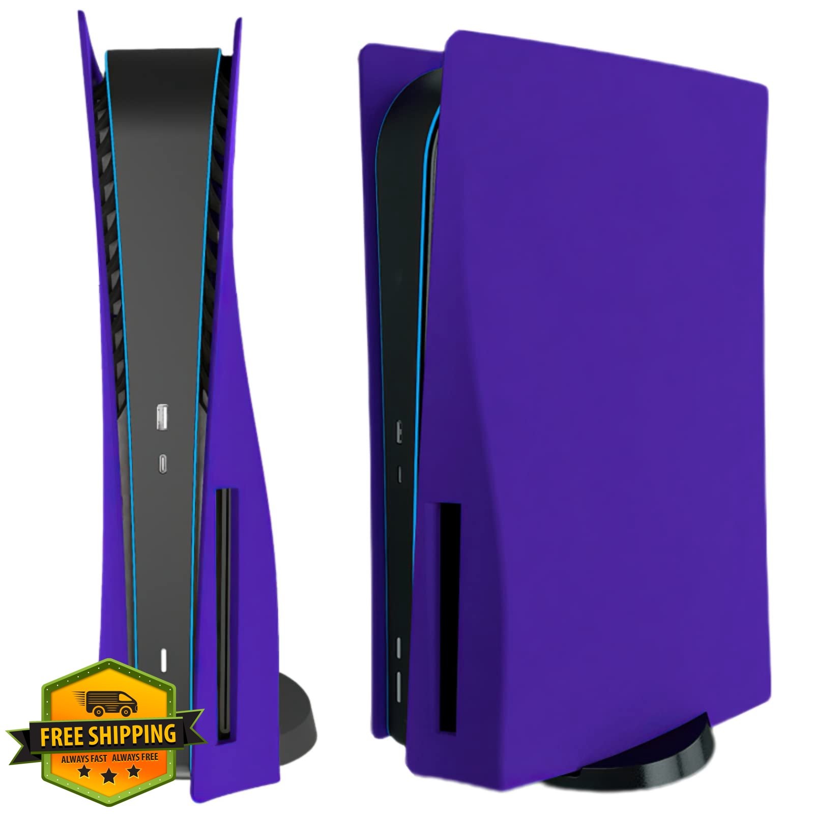 PS5 Disc Edition Face Plate Shell Galactic Purple