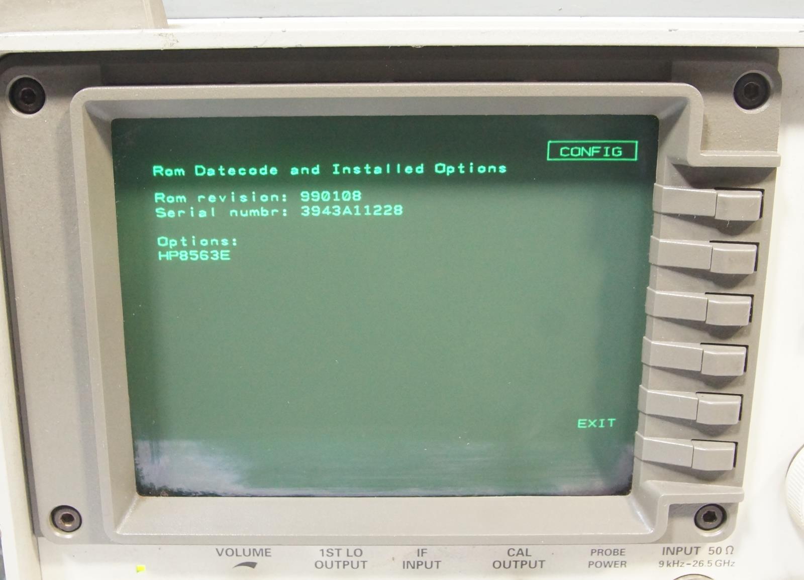 Agilent 8563E 9Hz - 26.5GHz RF Spectrum Analyzer