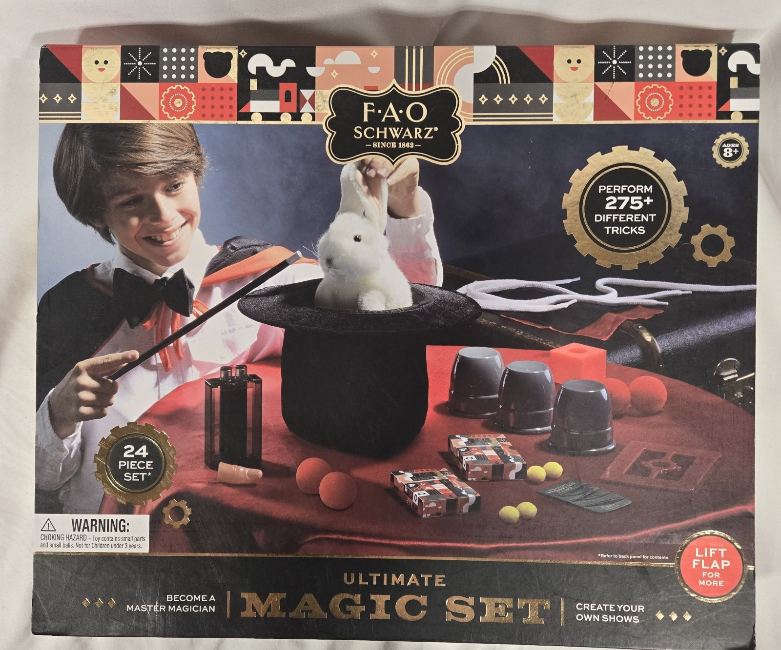 FAO Schwarz Ultimate Magic Set - Unopened Box - 275+ Magic Tricks