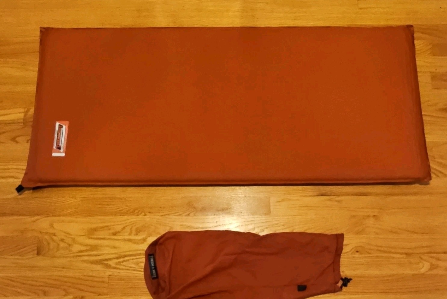 Therm-a-Rest Guidelite Self-Inflating Mattress Single Orange Olive w/ Stuff Sack