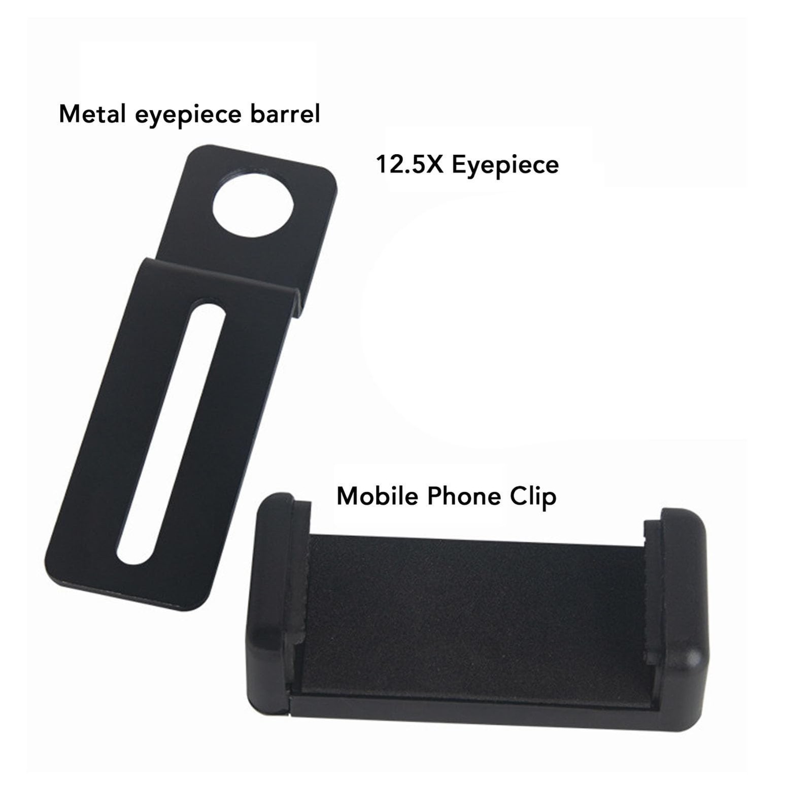 Smartphone Camera Adapter for Microscope Eyepiece, 12.5X Microscope Eyepiece ...