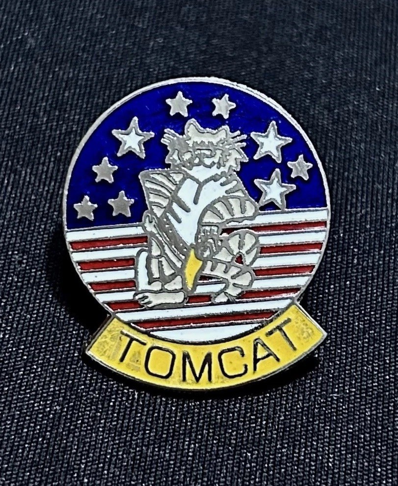 US NAVY TOMCAT PIN
