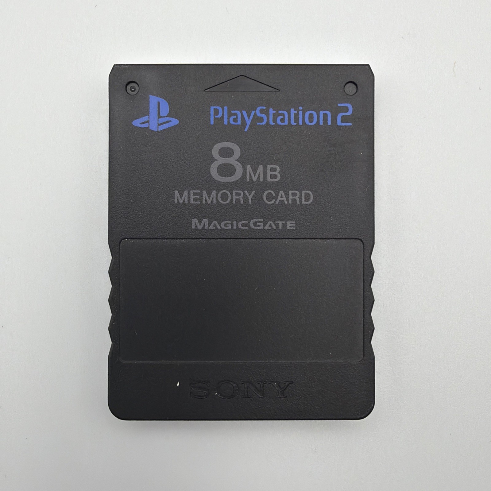 Sony PlayStation 2 PS2 8MB Magic Gate Memory Card Black SCPH-10020 Tested Clean