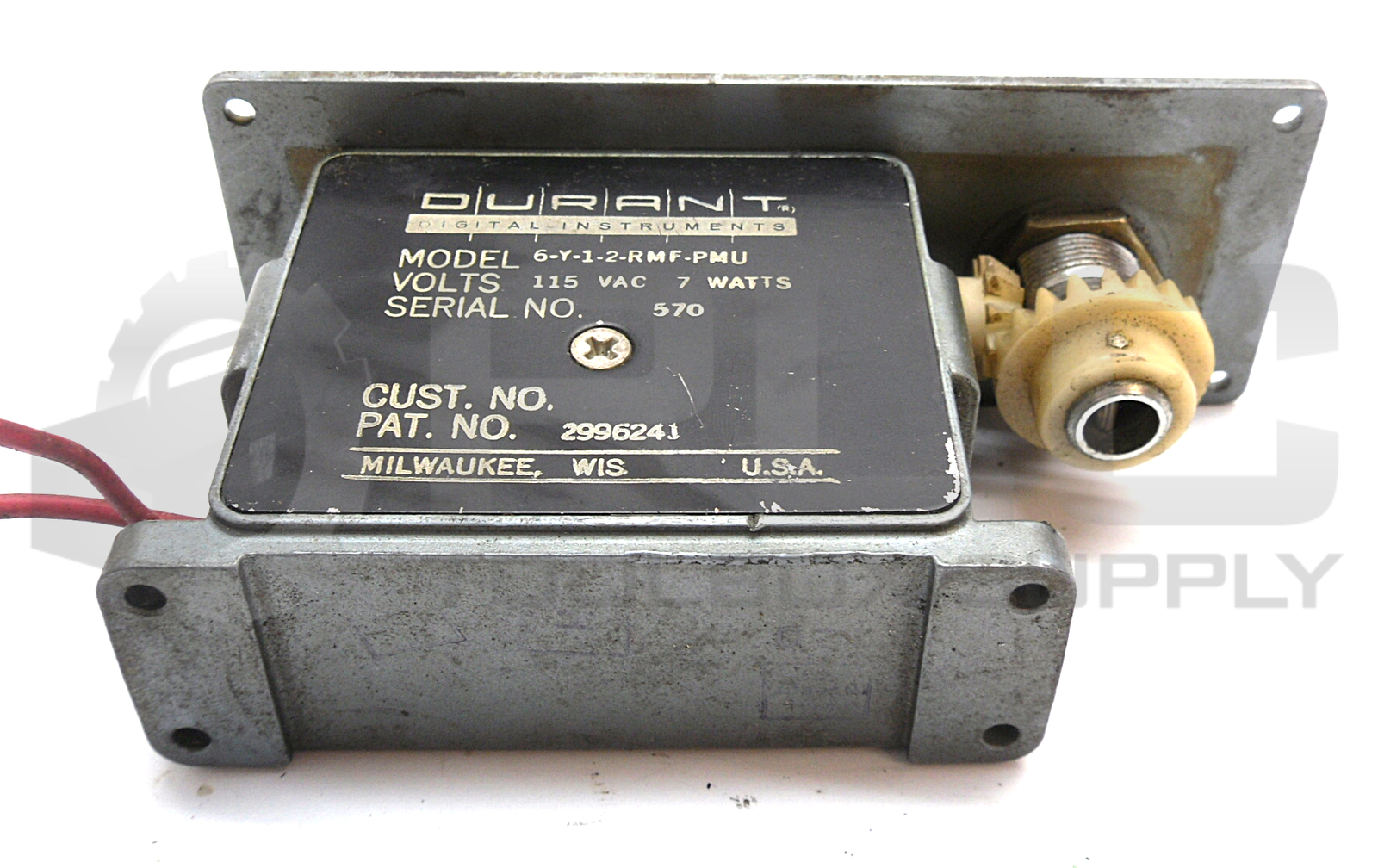 DURANT 6-Y-1-2-RMF-PMU DIGIT COUNTER