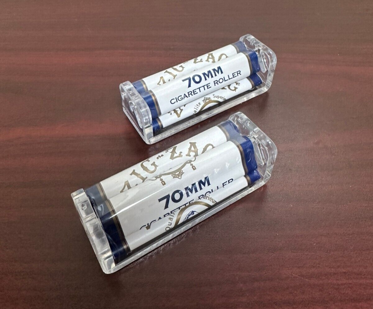 ZIG ZAG 70mm Cigarette Rolling Machine -2 Packs