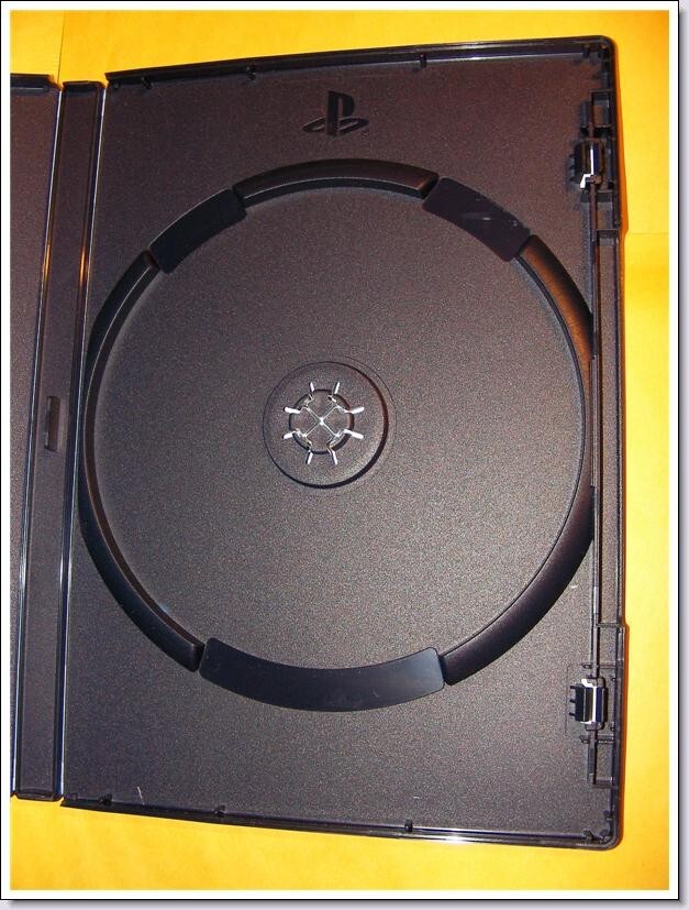 5 NEW TOP QUALITY 14MM PS2 GAME CASES W PLAYSTATION LOGO, BLACK, PS2 FREE SHIP