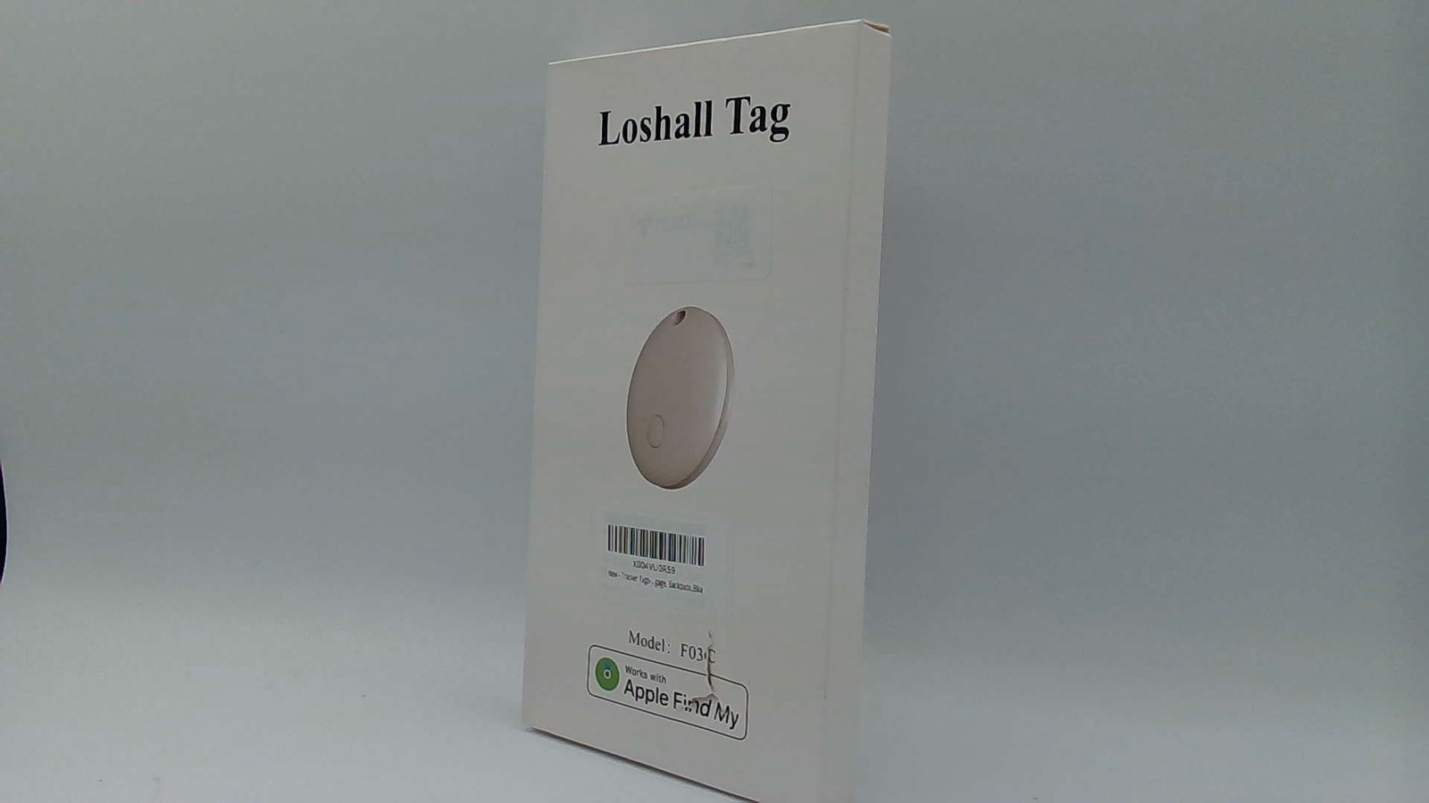 Loshall Smart Global Bluetooth Tracker Tag Works W/ Apple Find My