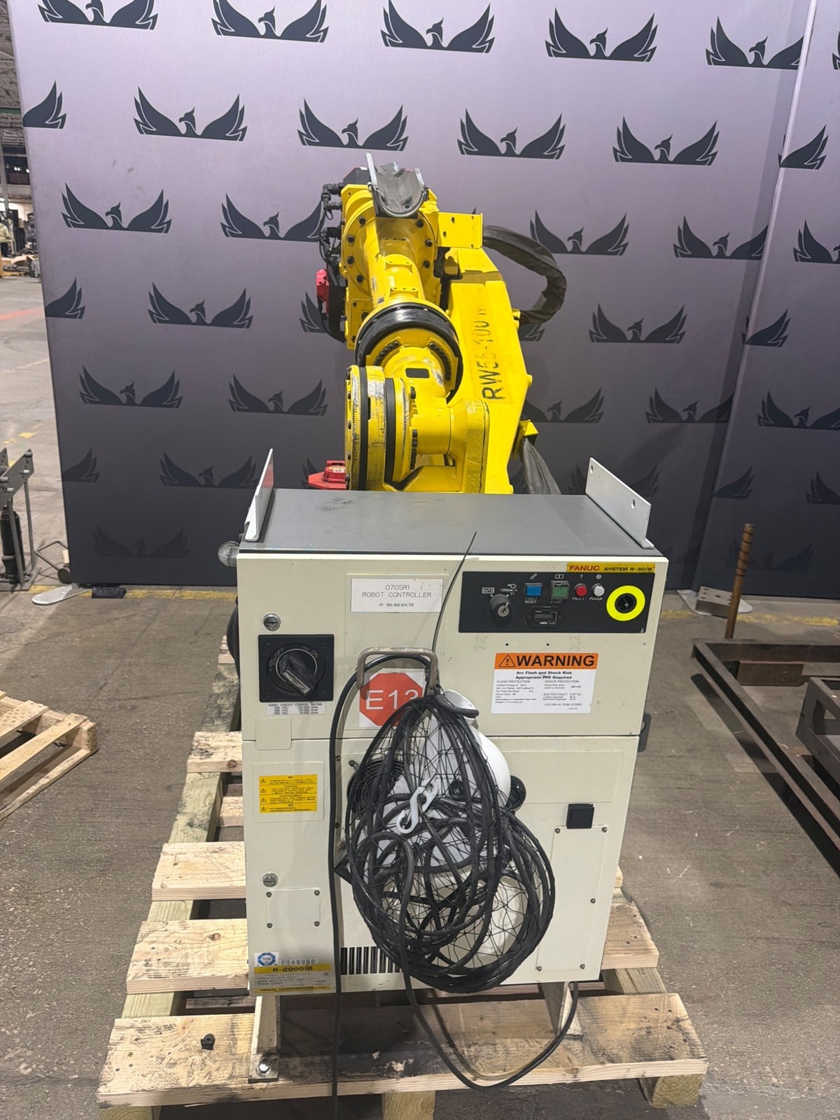 FANUC R-2000iB/210F Complete w/ R-30iB Controls USED