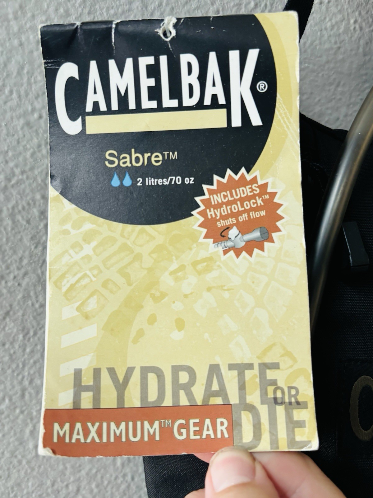 Camelbak Hydrobak Hydration Backpack w/ Bladder,Black, 70oz 2 Litres~NWT