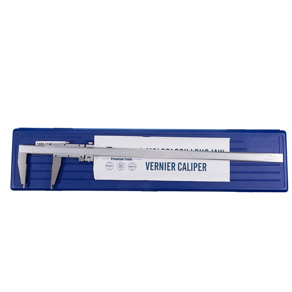 DASQUA 0-600MM/0-24" 100MM JAWS VERNIER CALIPER WITH FINE ADJUST (1300-0010)