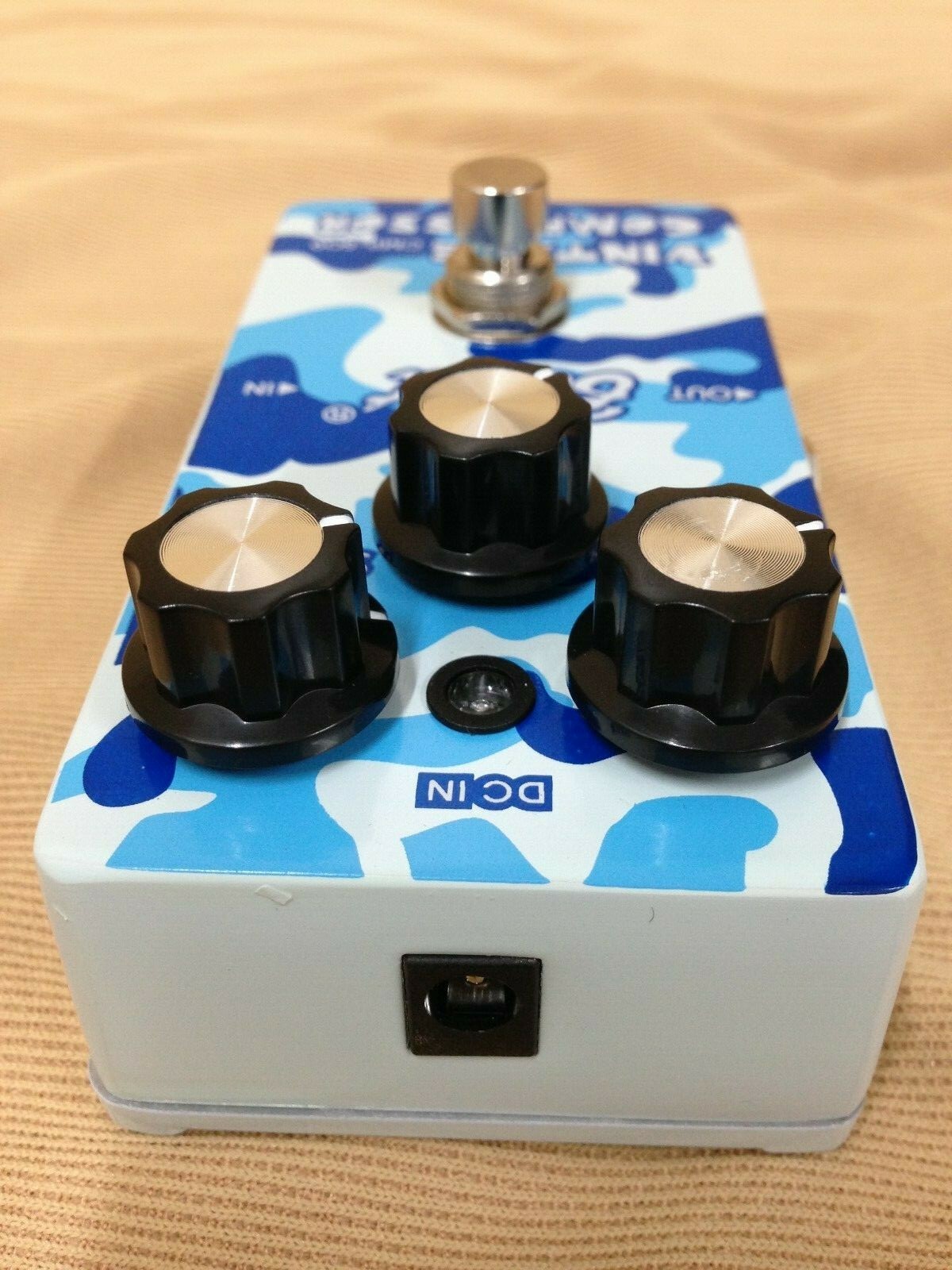 Belcat CMP-509 Guitar Effects Pedal, Vintage Compressor - Blue