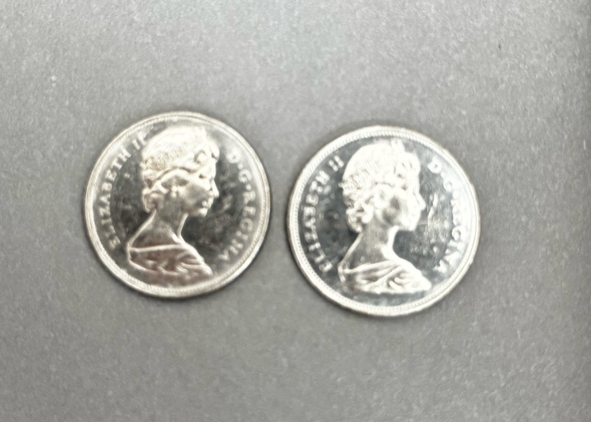 Canada Half Dollars 1968 Lot Of 2 Ref 151