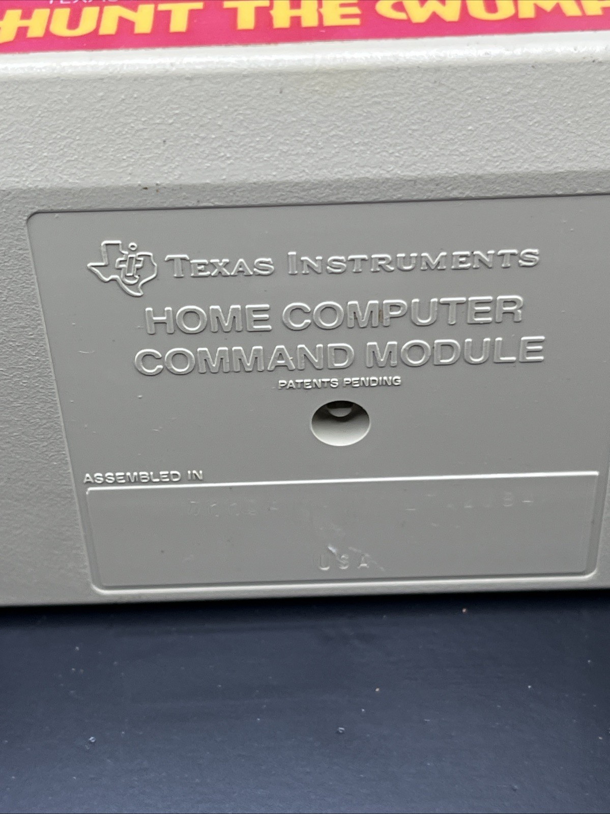 Vtg TI99-4a Home Computer Hunt The Wumpus Command Module Rare 1981