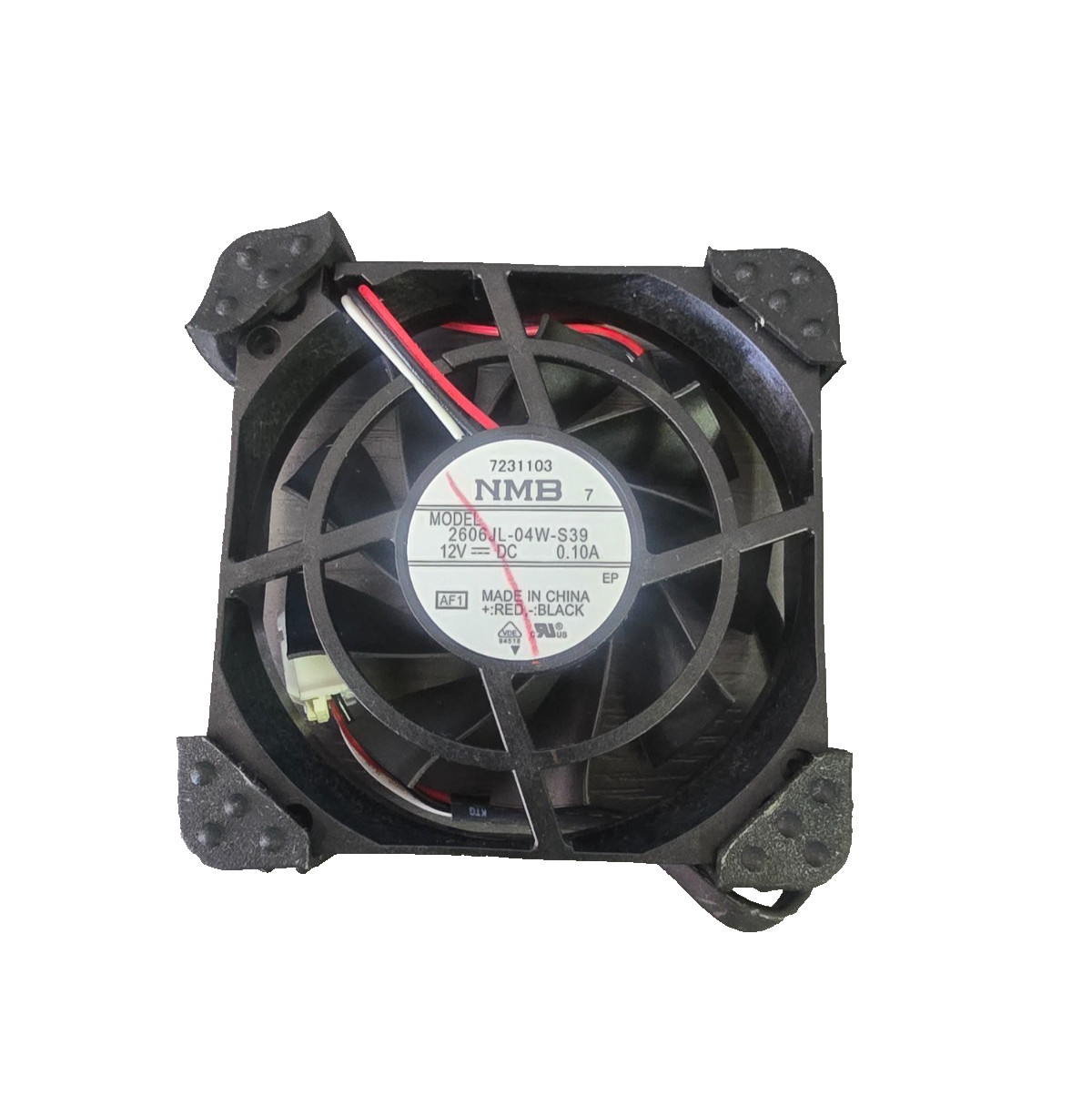 NMB 2606JL-04W-S39 dual ball case cooling fan 12V 0.10A FREE SHIPPING!!! X16