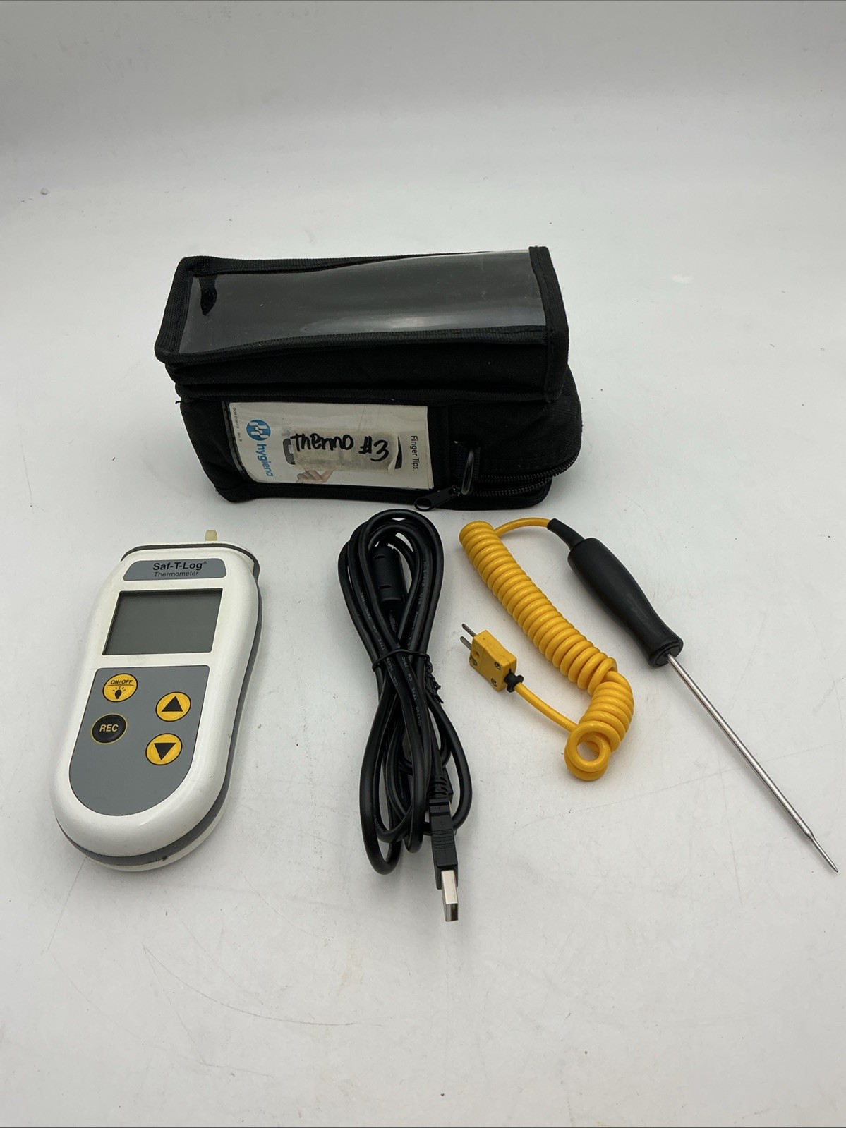 ThermoWorks THS‑292‑701 Saf‑T‑Log Paperless HACCP Thermometer Read Description