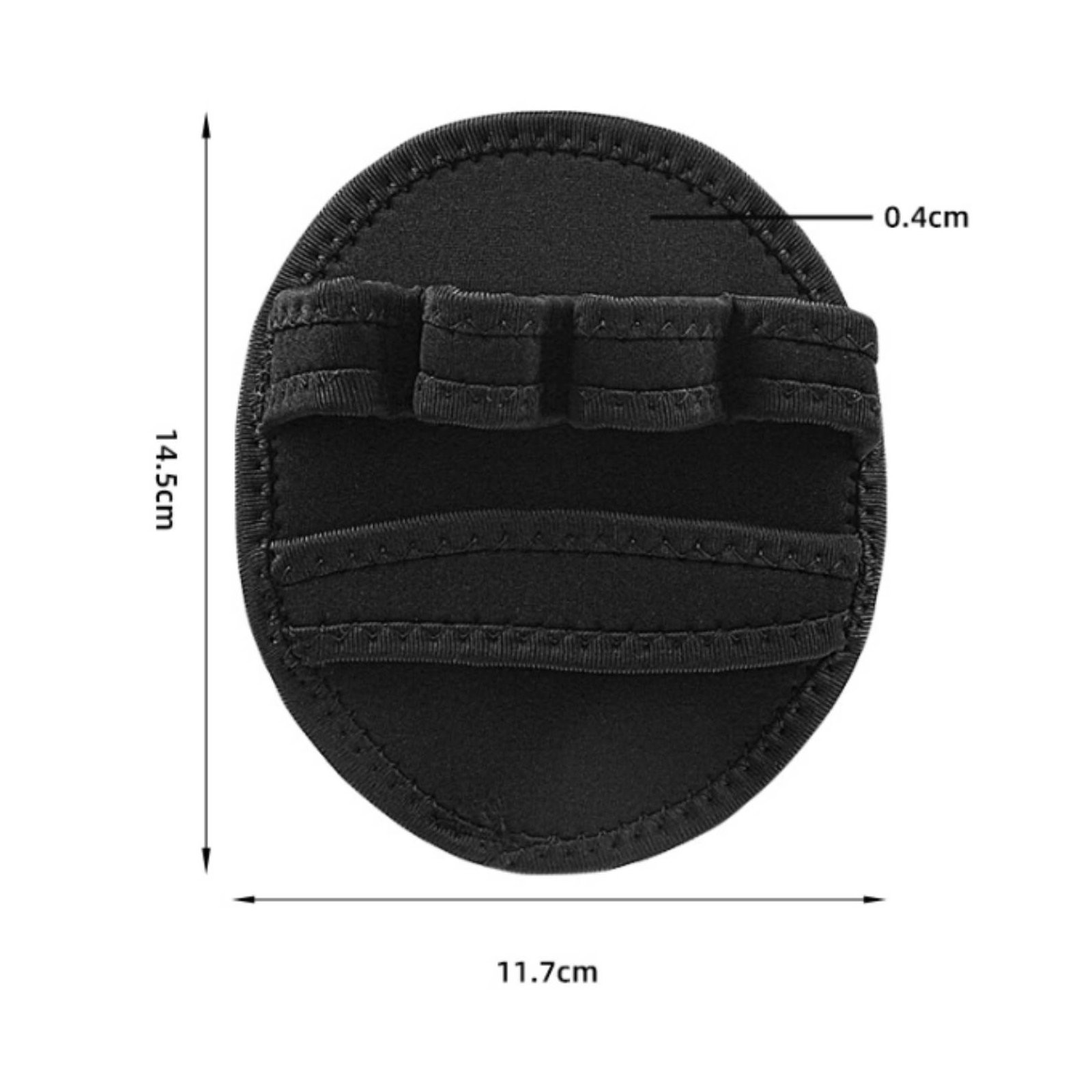 Fingerless Training Glove Lightweight Workout Grips Breathable for